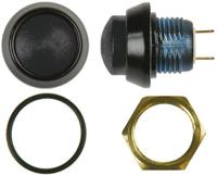 59-900091 ITW Switches 59 Series Miniature Push Button Switch, Momentary, Panel Mount, 13.65mm Cutout, SPST, Clear LED, 125V ac,