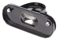 608-121 RS PRO Black Steel Clamp Jumper, 20mm Max. Bundle