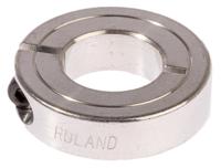 encl30-15mm-a Ruland Shaft Collar, One Piece, Clamp Screw, Bore 15mm, OD 30mm, W 8mm, Aluminium