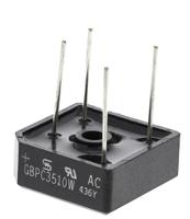 gbpc3510w-t0 Taiwan Semiconductor Bridge Rectifier, 35A, 1000V, 4-Pin
