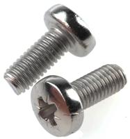 528-867 RS PRO Pozi M5 Pan A2 304 Stainless Steel Machine Screws DIN 7985 x 12.0mm