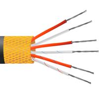 220-9480 RS PRO Type RTD Resistance Thermometer Detector (RTD) Wire, 100m, Screened, PVC Insulation, +105°C Max, 7/0.2mm