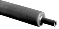 137-456 RS PRO Halogen Free Heat Shrink Tubing, Black 30mm Sleeve Dia. x 100cm Length 3:1 Ratio
