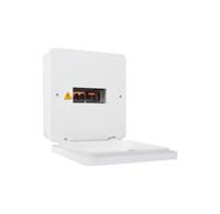 ez9e4mcu Schneider Electric 4 Way Metal Consumer Unit, 100A, IP3x (with cover), IPxx D (on top) EZ9E4