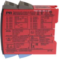 9116b1 PR Electronics 9100 Series Universal Converter, Universal Input, Current, Relay Output, 19.2 → 31.2V dc Supply