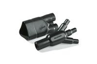 403-06180 HellermannTyton 3- Way Outlet Shape Black, Polyolefin Cross Linked (POX), 27mm