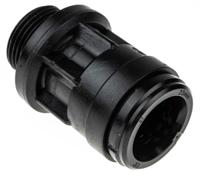 pm012216e JG Speedfit Plastic Pipe Fitting, Straight Threaded Adapter, 22mm, BSP 3/4in
