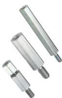 971080321 Wurth Elektronik Standoff, M3 Thread, 8mm Body, Steel, Male/Female, 6mm Stud
