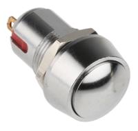 820-0602 RS PRO Push Button Switch, Momentary, PCB, SPST, 28V dc, IP67