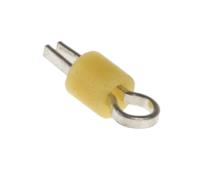 262-2056 RS PRO 1.32mm Yellow Terminal Post