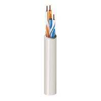 7703nh00305 Belden 7703NH Multi-Core Industrial Cable, 2 Cores, 0.33 mm² 22 AWG, Screened, 305 m, White Polyethylene Sheath