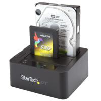 sdock2u33eb StarTech.com eSATA, USB 3.0 Hard Drive Docking Station for 2 Drives SATA Hard Drive 2.5 x 3.5in