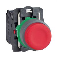 xb5al42c0 Schneider Electric XB5 Series Push Button, 22mm Cutout, 1 NC, 600V, IP66, IP67