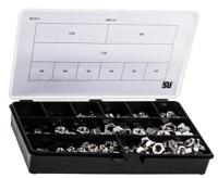 200-9778 RS PRO Stainless Steel Hex Full Nuts Box, 1020 Pieces