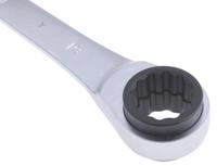64cs2 Facom 64C Series Ratchet Spanner, 16 x 17mm, Metric, Double Ended, 230 mm Overall