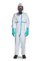 d13395272 DuPont White Disposable Coverall, XXL