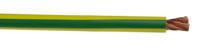 175-7469 Staubli Green/Yellow 6 mm² Hook Up Wire, 1548/0.07 mm, 10m, PVC Insulation