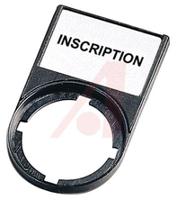 216493-m22s-st-d12 Eaton Legend Plate for Use with 22.5 mm Modular Pushbuttons, Hand - O - Auto