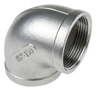 499-3085 RS PRO Stainless Steel Pipe Fitting, 90° Circular Elbow, Female G 1-1/2in x Female G 1-1/2in