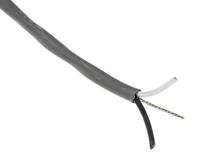 2421c-sl005 Alpha Wire Alpha Essentials Communication & Control Control Cable, 2 Cores, 0.81 mm² 18 AWG, Screened, 30 m, Grey