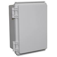 chdx8-323 CAMDENBOSS X8 Series Grey ABS General Purpose Enclosure, IP67, IK08, Grey Lid, 185x135x85mm