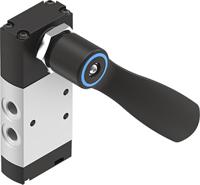 vhef-hs-p53c-m-g18 Festo Lever 5/3 Pneumatic Manual Control Valve VHEF Series, G 1/8, 1/8in, 4165857