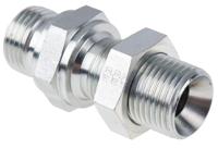 8wmk4wl4nms Parker Hydraulic Straight Threaded Adaptor G 1/2 to G 1/2 Male, 8WMK4WL4NMS