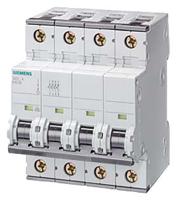 5sy4432-6 Sentron 5SY4 MCB Mini Circuit Breaker 4P, 32 A, 10 kA, Curve B