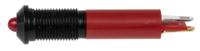 210-327 RS PRO Red Panel Mount Indicator, 24V dc, 6mm Mounting Hole Size, Solder Tab Termination
