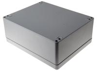 aln-232811-complete Fibox Euronord Series Grey Aluminium Enclosure, IP66, IP67, IP68, Grey Lid, 280 x 230 x 110mm