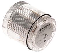 84340055 Werma KombiSIGN 70 Series Clear Steady Effect Beacon Unit, 24 V, LED Bulb, AC, DC, IP54