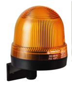 22330000 Werma 223 Series Yellow Continuous lighting Beacon, 12 → 230 V, Wall Mount, Filament Bulb