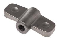 237-722 RS PRO Silver Wing Clamping Knob, M8, Threaded Hole