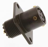 62gb-50t08-98sn Amphenol Limited, 62GB 3 Way Flange Mount MIL Spec Circular Connector Receptacle, Socket Contacts,Shell Size 8, Bayonet