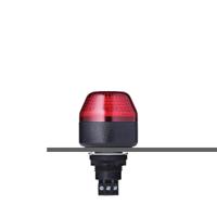 801502405 AUER Signal IBM Series Red Multiple Effect Beacon, 24 V ac/dc, Panel Mount, LED Bulb, IP65