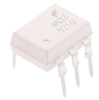 4n33m onsemi, 4N33M Photodarlington Output Optocoupler, Through Hole, 6-Pin PDIP