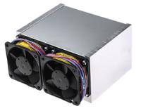 la-7-100-24-v Fischer Elektronik Heatsink, Universal Rectangular Alu with fan, 0.12K/W, 100 x 125 x 74mm