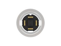av12f10e112q04 TE Connectivity AV 12 Series Illuminated Push Button Switch, Momentary, Screw Mount, 9mm Cutout, SPST, White LED, 12V,