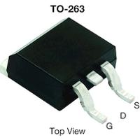 sum50010el-ge3 Vishay SUM50010EL Type N-Channel Single MOSFETs, 150 A, 60 V Enhancement, 3-Pin PowerPAK