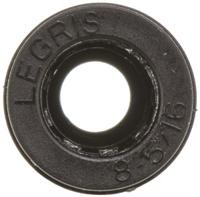 3106-06-08 Legris LF3000 Series Straight Tube-to-Tube Adaptor, Push In 6 mm to Push In 8 mm, Tube-to-Tube Connection Style