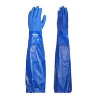 skg00069dl Skytec CH102 Blue Cotton Cotton Glove, Size 11/XL, Polyvinyl Chloride Coating