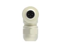 t4113011051-000 TE Connectivity Circular Connector, 5 Contacts, Cable, M12 Connector, Plug, Male, IP67, T411 Series