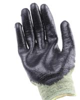 80813080 Ansell ActivArmr Green Kevlar Work Gloves, Size 8, Neoprene Coating