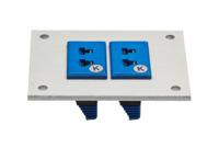 106-695 RS PRO Miniature Size Thermocouple Connector Panel for Use with Thermocouple K, RoHS Standard