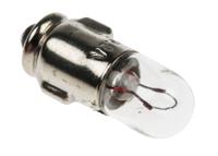 339-3298 RS PRO BA7s Indicator Light, Clear, 6 V, 200 mA, 5000h