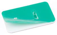 901-10520 HellermannTyton Self Adhesive White Cable Tie Mount 25 mm x 35mm, 7mm Max. Cable Tie Width