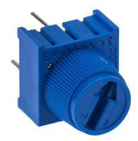 3386f-1-501tlf 500Ω, Through Hole Trimmer Potentiometer 0.5W Top Adjust Bourns, 3386