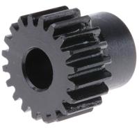 521-6244 RS PRO Steel 20 Teeth Spur Gear, 1 Module, 8mm Bore Diam, 20mm Pitch Diam, 16mm Hub Diam