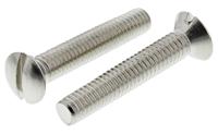 482-9552 RS PRO Slot M3.5 Raised (Countersunk) Brass Machine Screws DIN 964 x 20.0mm