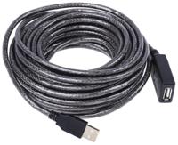 182-8835 RS PRO USB 2.0, Male USB A to Female USB A, 12m